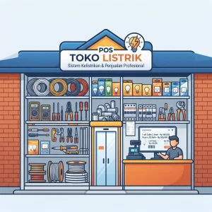 ListrikMaster POS - Software Kasir & Inventaris Toko Alat Listrik & Elektronik